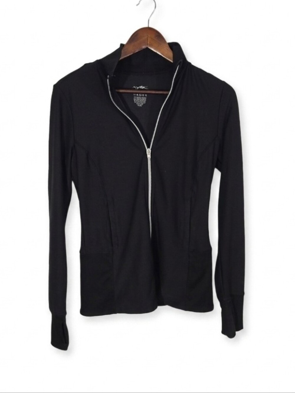 Gottex black athletic sweatshirt/jacket